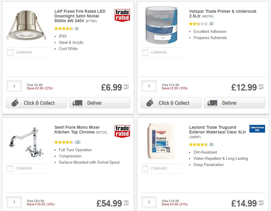 Screwfix Offers from 20 August