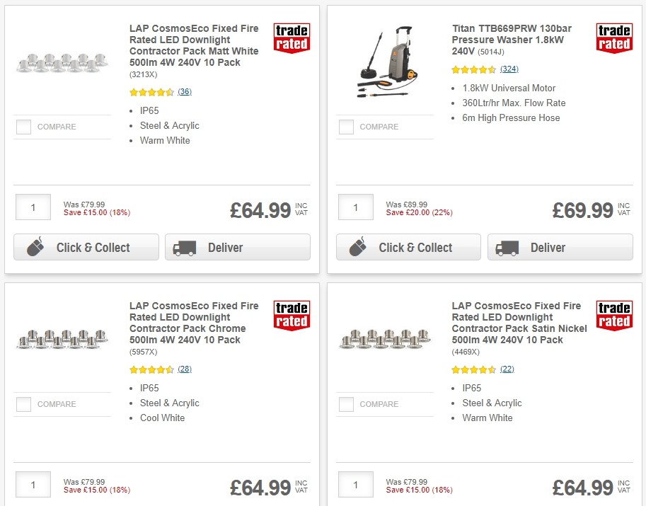 Screwfix Offers from 20 August