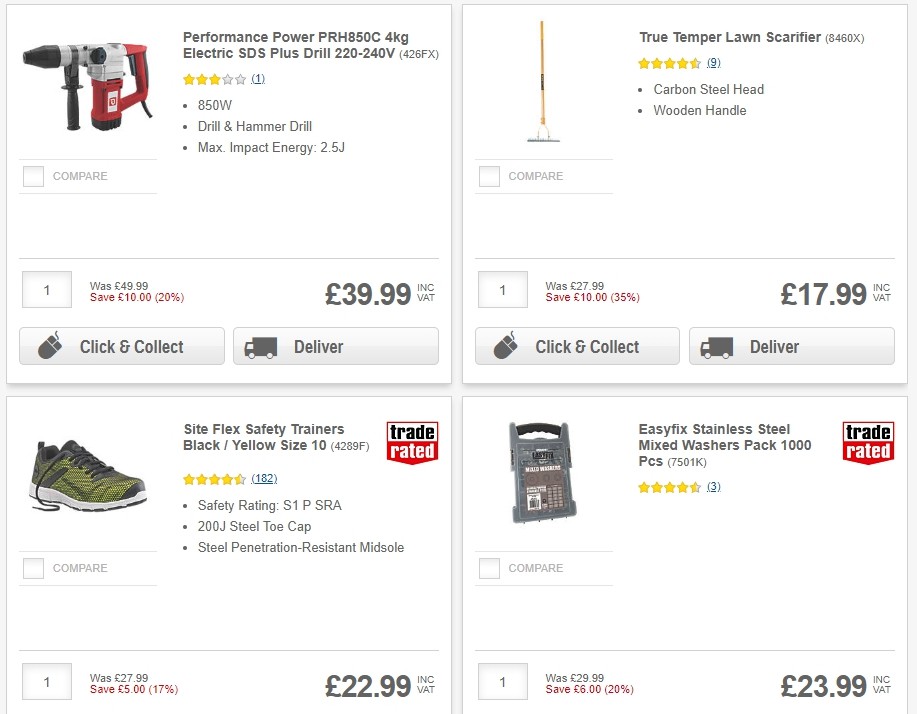 Screwfix Offers from 20 August