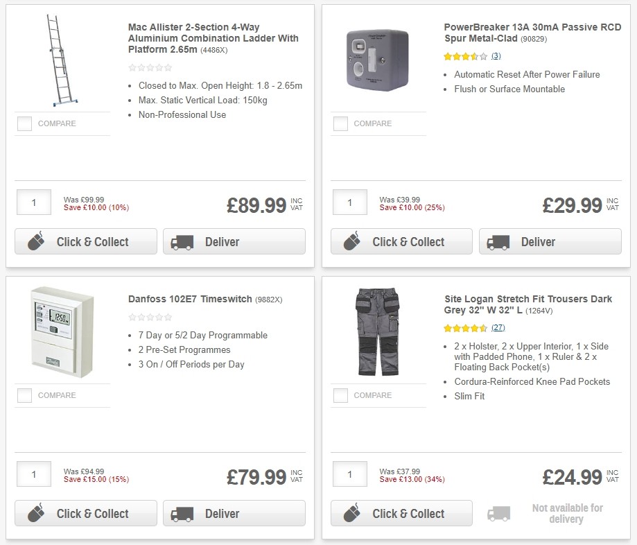 Screwfix Offers from 20 August