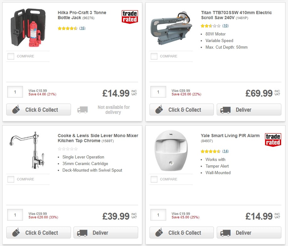 Screwfix Offers from 20 August