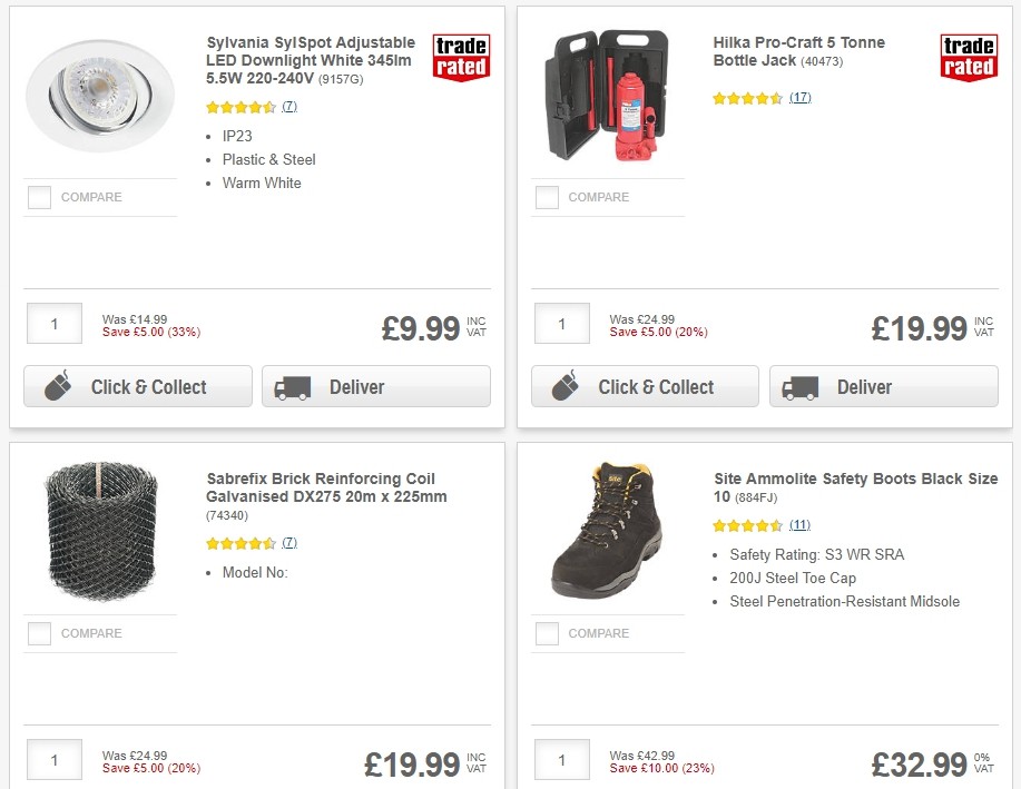 Screwfix Offers from 20 August