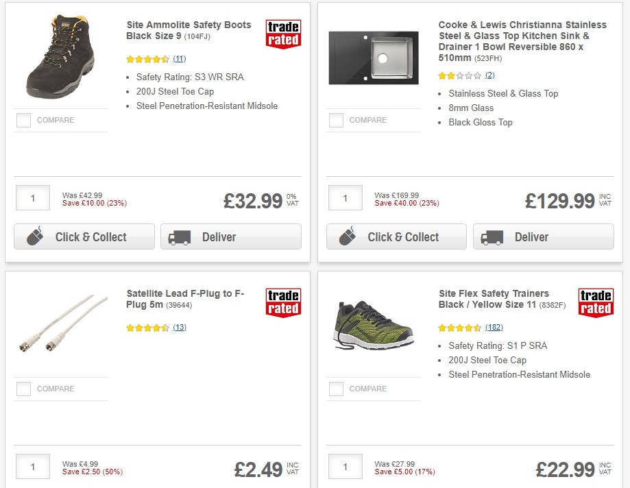 Screwfix Offers from 20 August