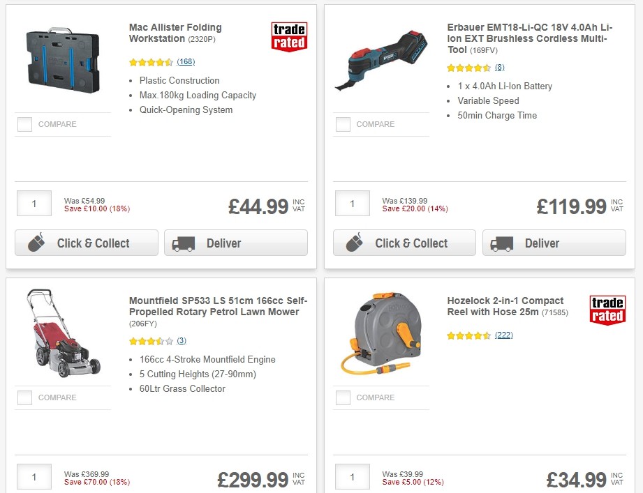 Screwfix Offers from 20 August