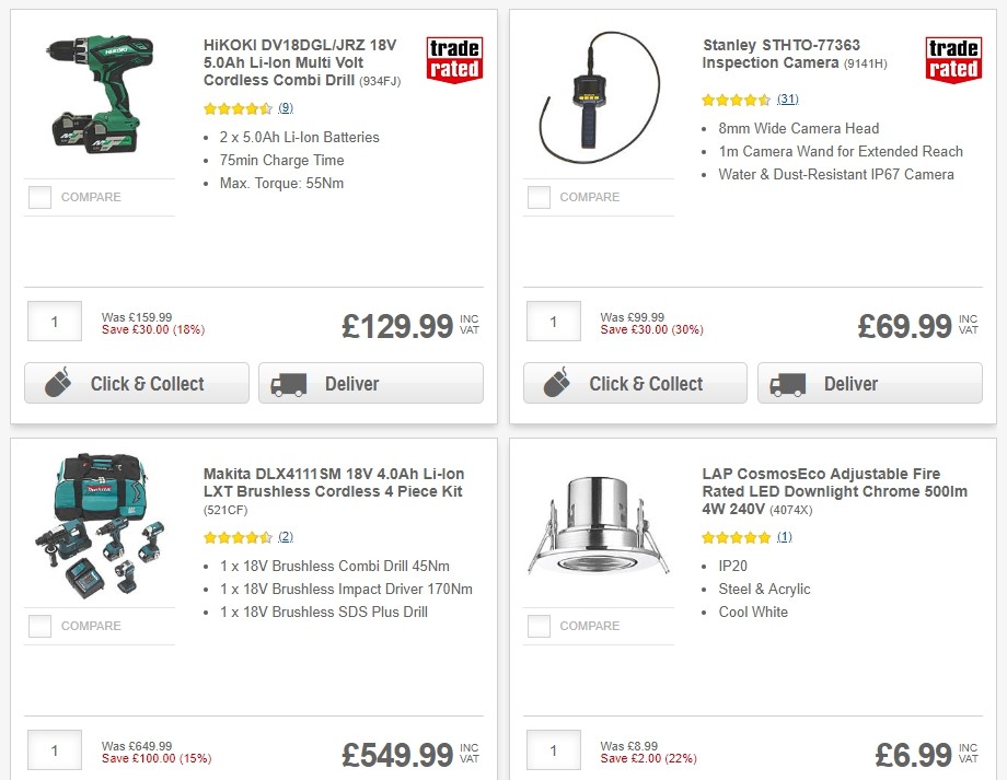 Screwfix Offers from 20 August