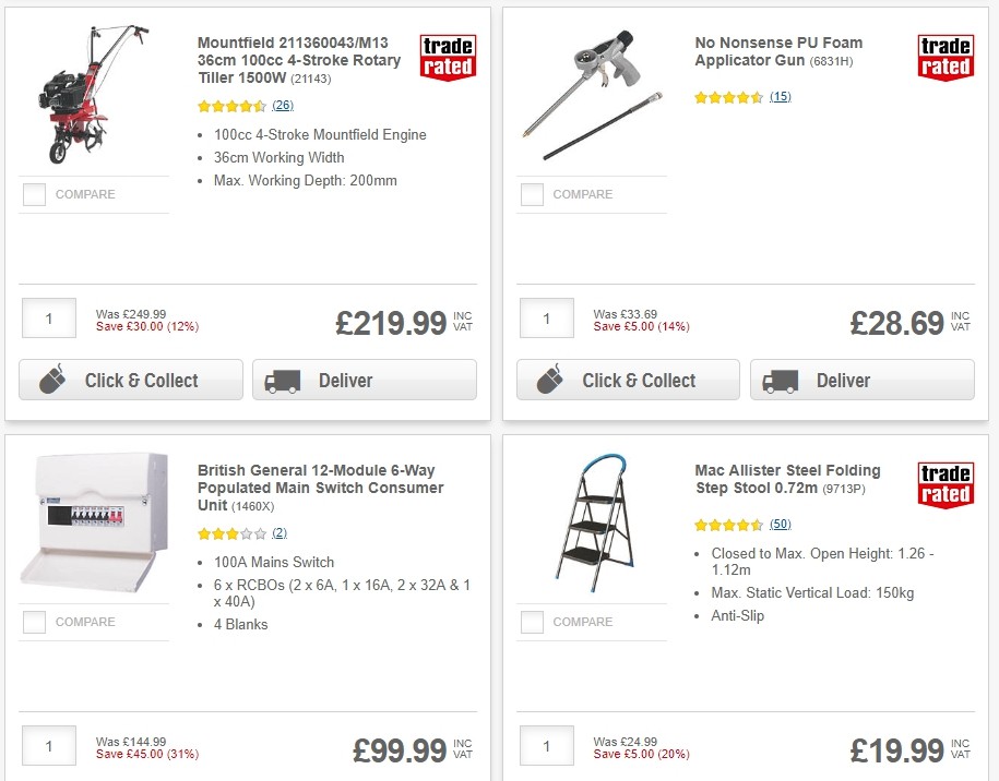 Screwfix Offers from 20 August