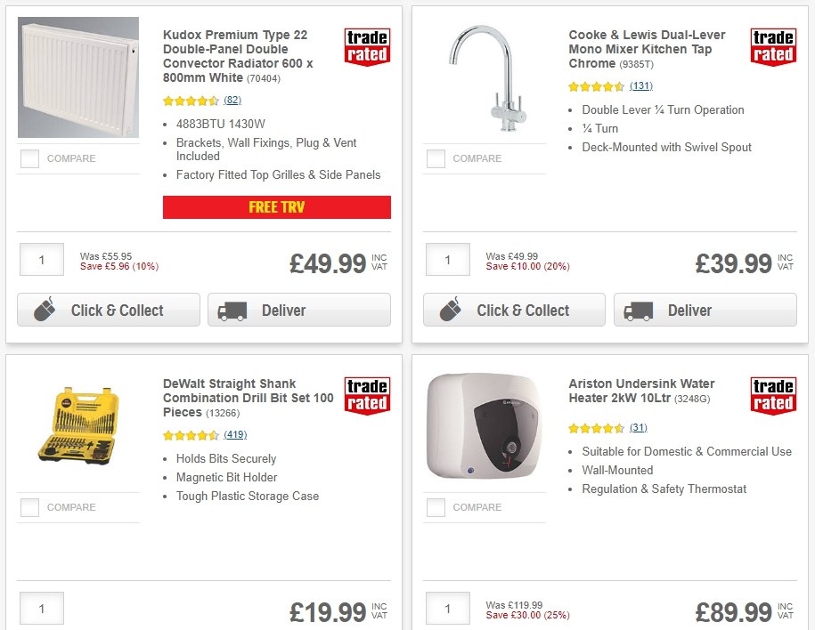 Screwfix Offers from 2 September