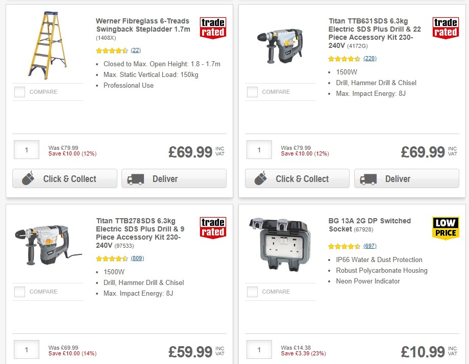 Screwfix Offers from 2 September