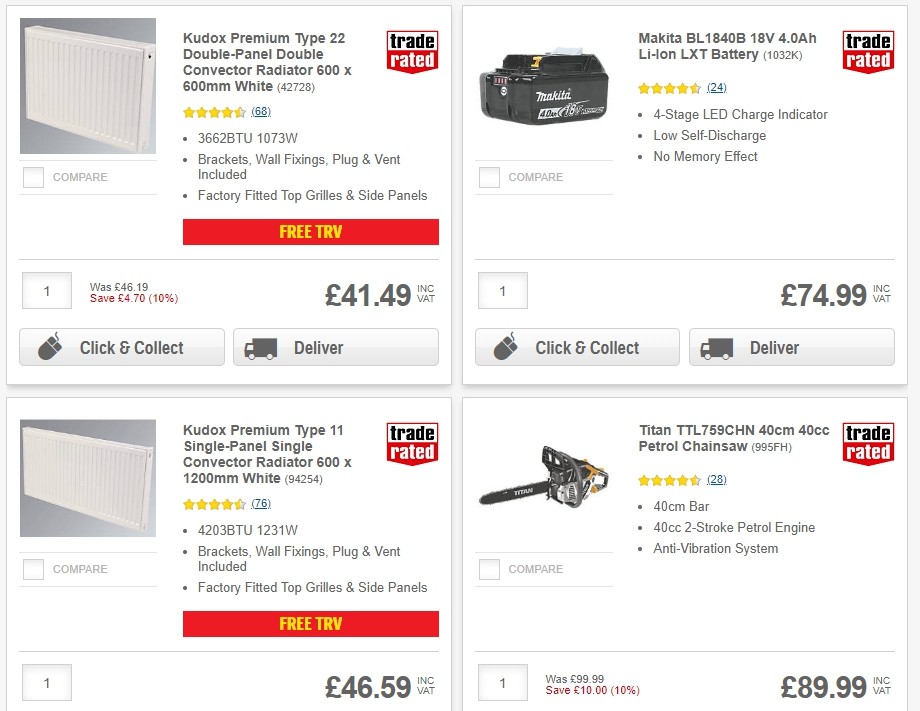 Screwfix Offers from 2 September