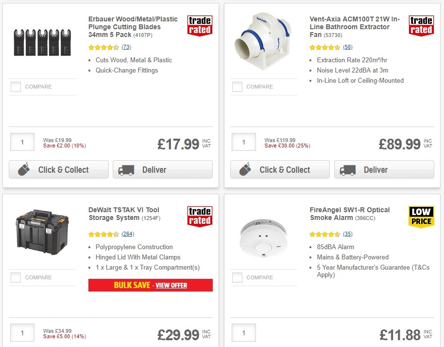 Screwfix Offers from 2 September