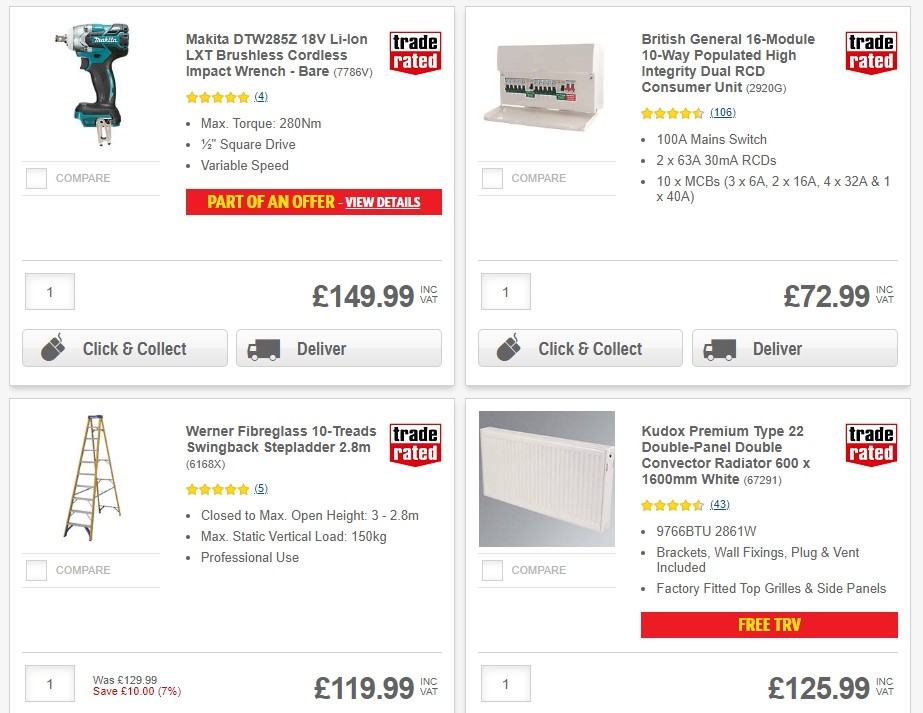 Screwfix Offers from 2 September