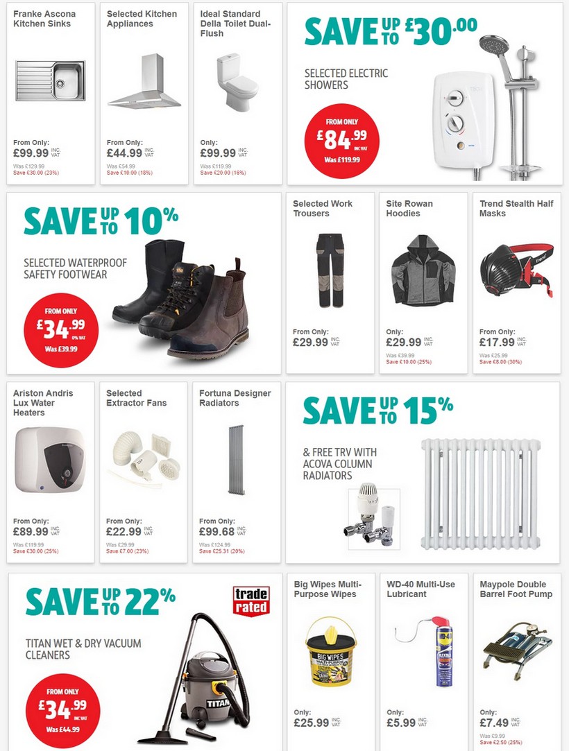 Screwfix Offers from 2 September