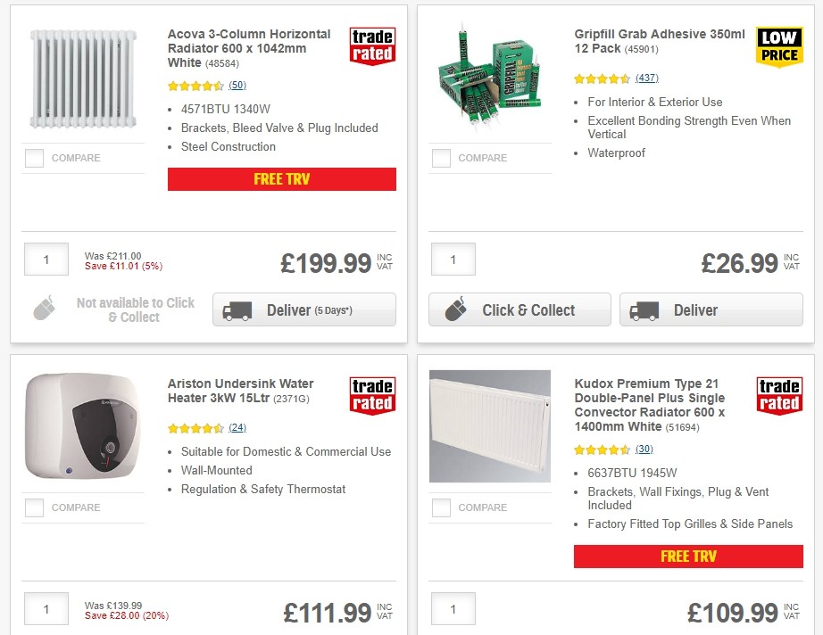 Screwfix Offers from 2 September