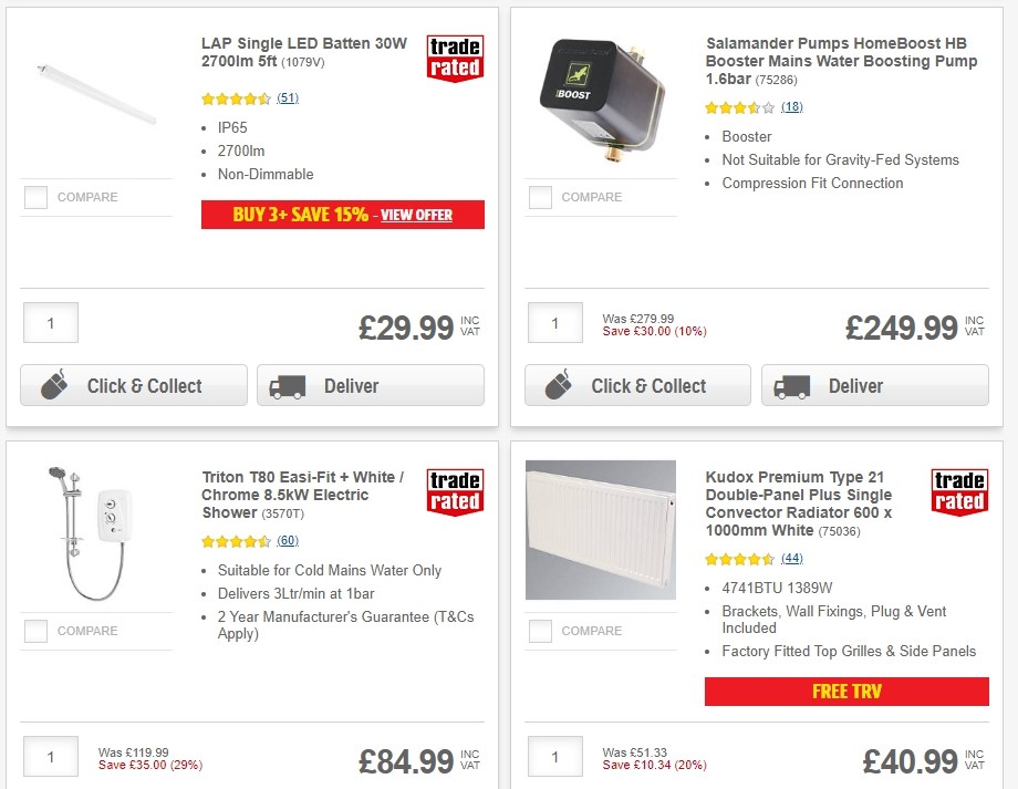 Screwfix Offers from 2 September