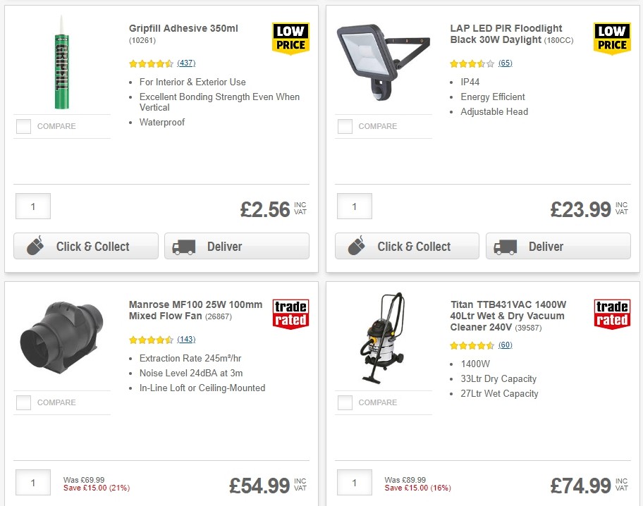 Screwfix Offers from 2 September