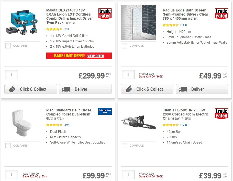 Screwfix Offers from 2 September