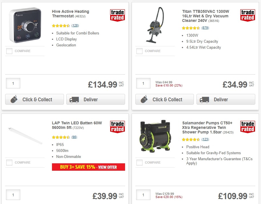 Screwfix Offers from 2 September