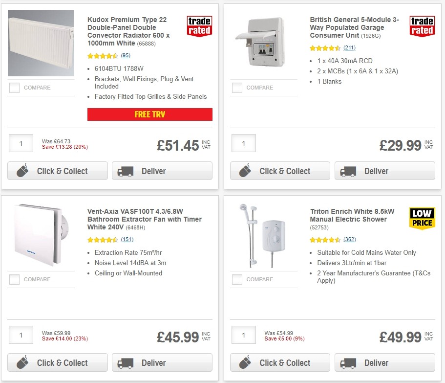 Screwfix Offers from 2 September