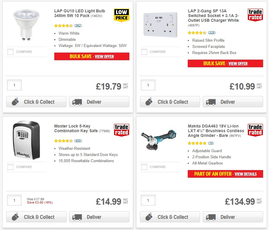 Screwfix Offers from 2 September