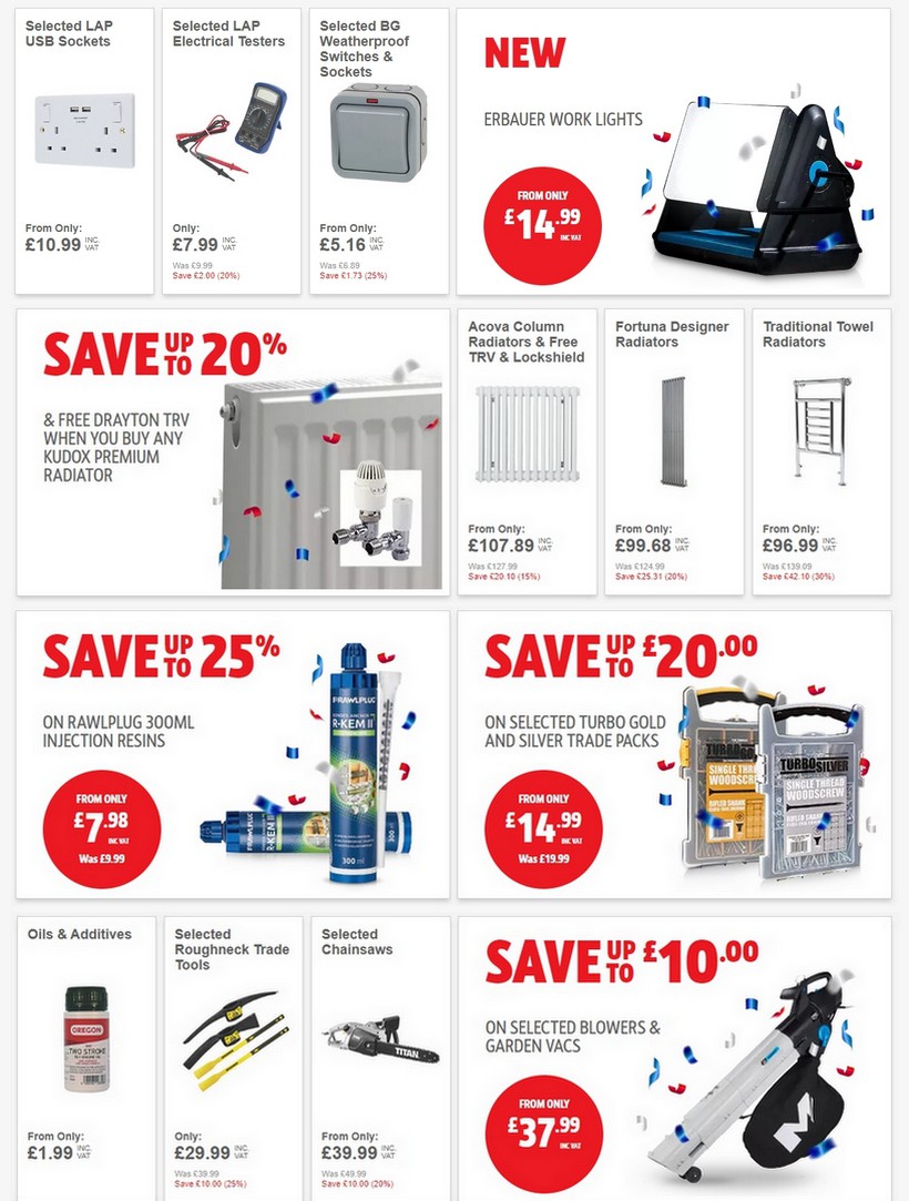 Screwfix Offers from 2 October