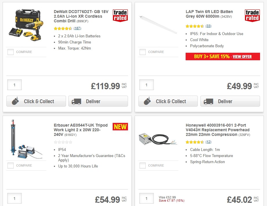 Screwfix Offers from 29 October