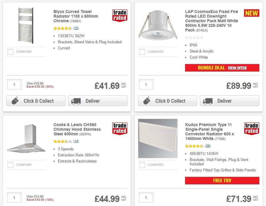 Screwfix Offers from 29 October