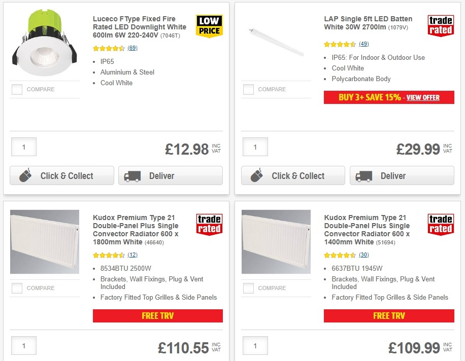 Screwfix Offers from 29 October