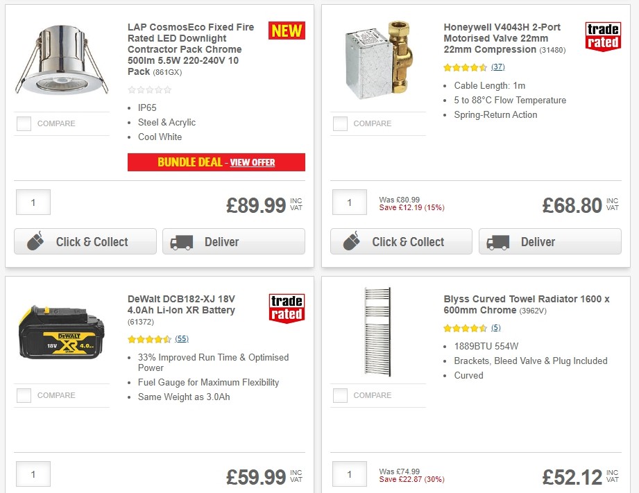 Screwfix Offers from 29 October