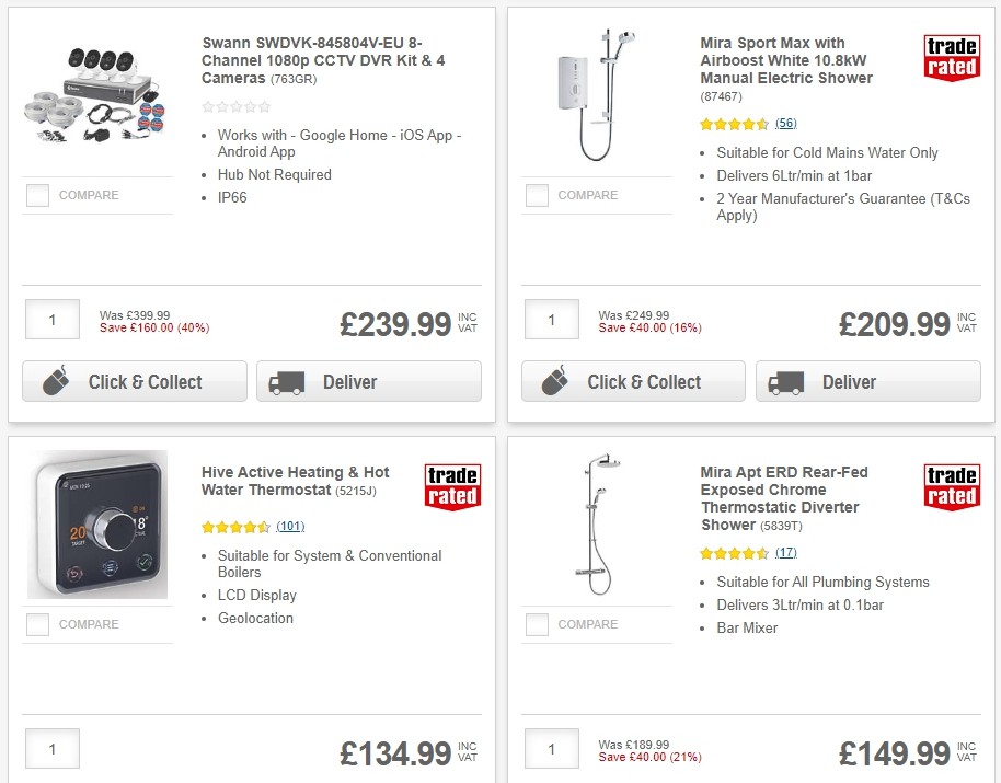 Screwfix Offers from 29 October