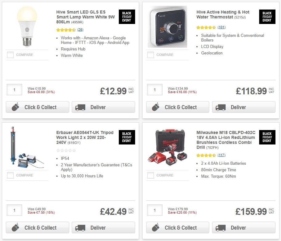 Screwfix Offers from 25 November