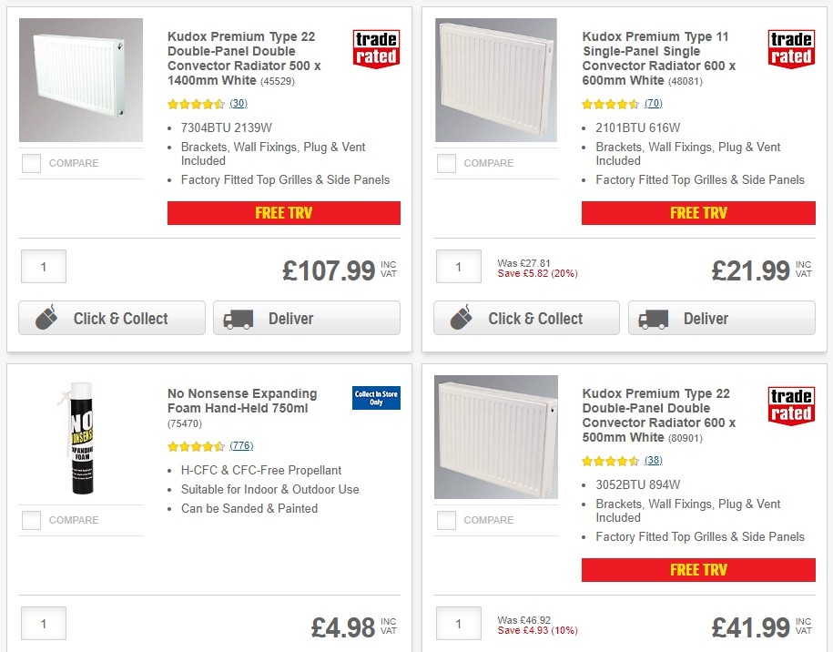 Screwfix Offers from 3 December