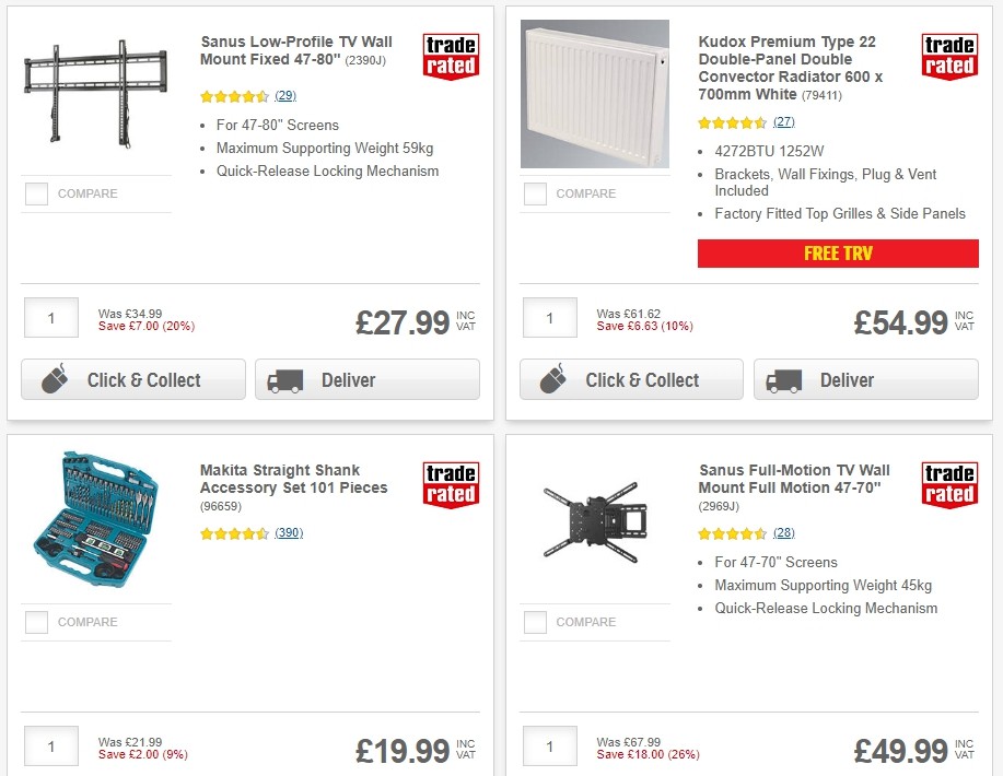 Screwfix Offers from 3 December