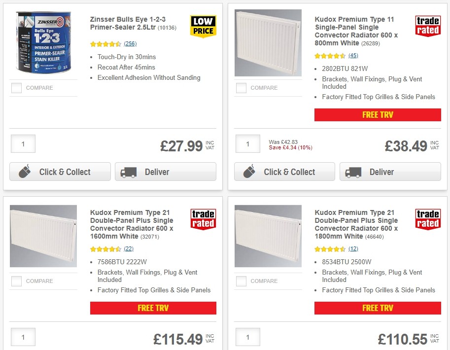 Screwfix Offers from 3 December