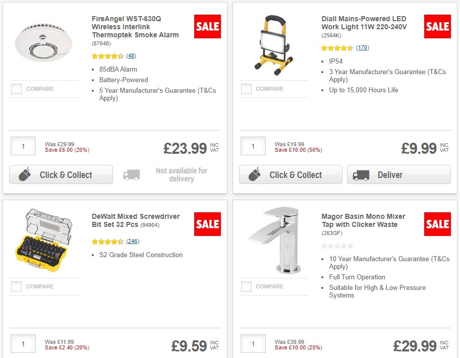 Screwfix Offers from 21 December