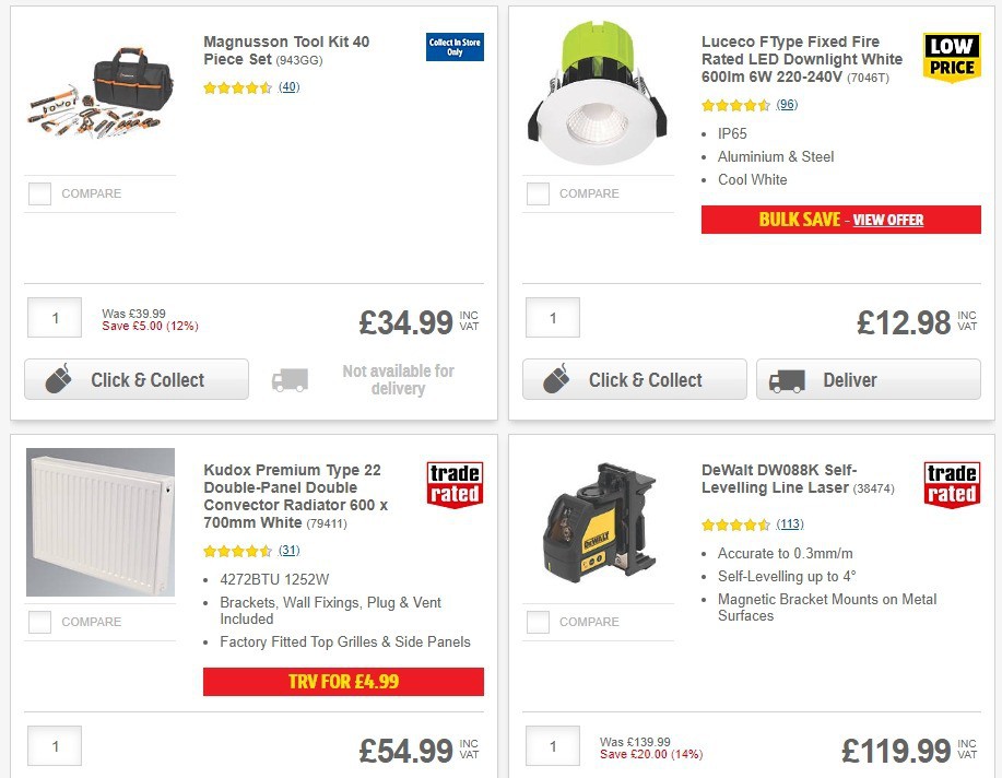 Screwfix Offers from 2 March