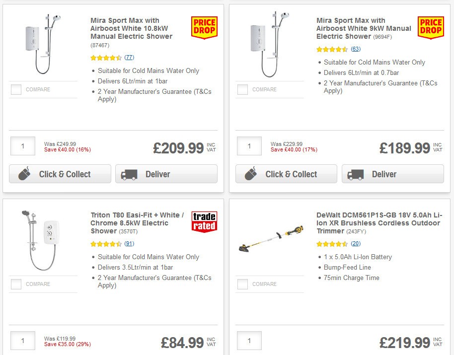 Screwfix Offers from 15 May