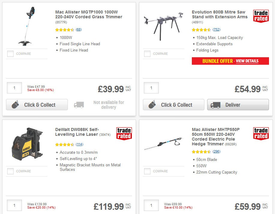 Screwfix Offers from 15 May