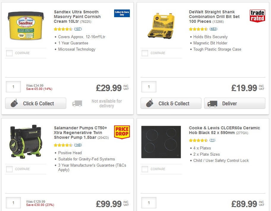Screwfix Offers from 15 May