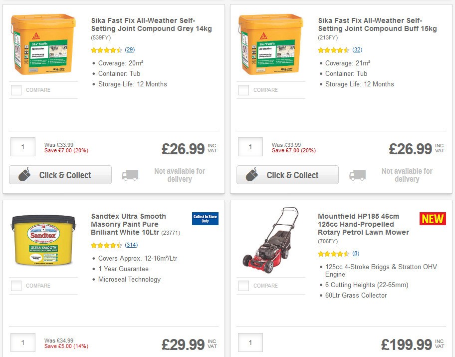 Screwfix Offers from 15 May