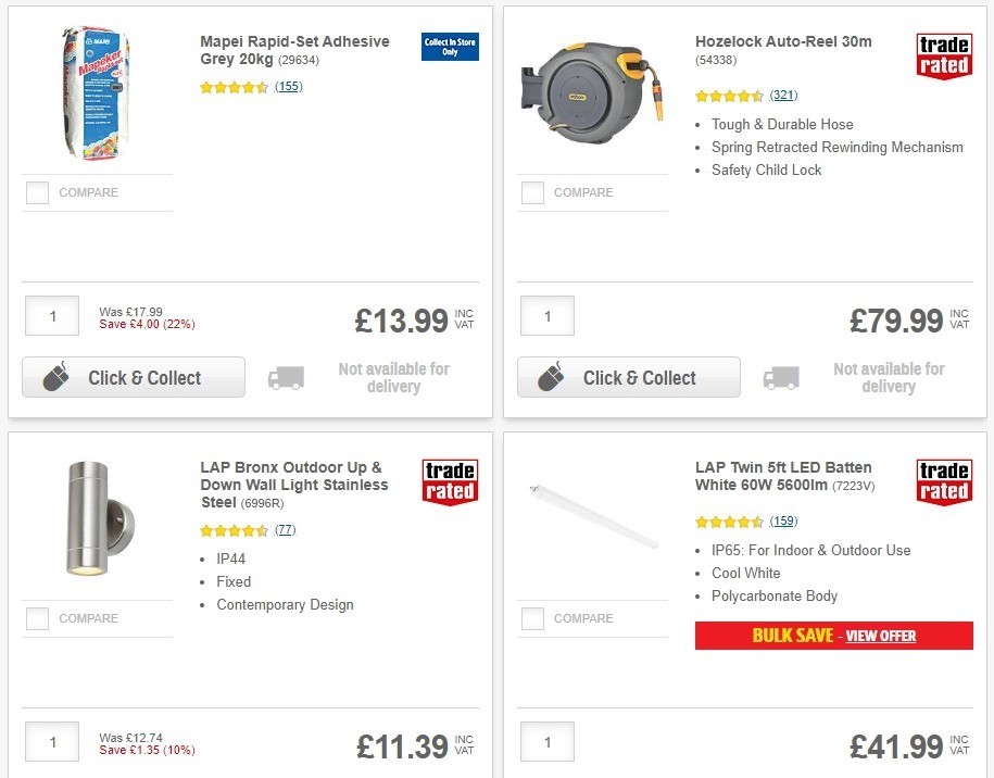 Screwfix Offers from 3 June