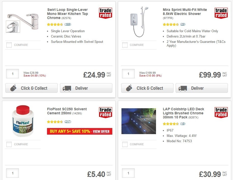 Screwfix Offers from 3 June