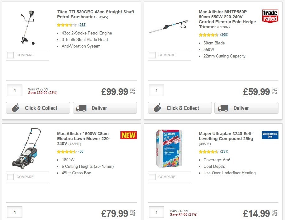 Screwfix Offers from 3 June