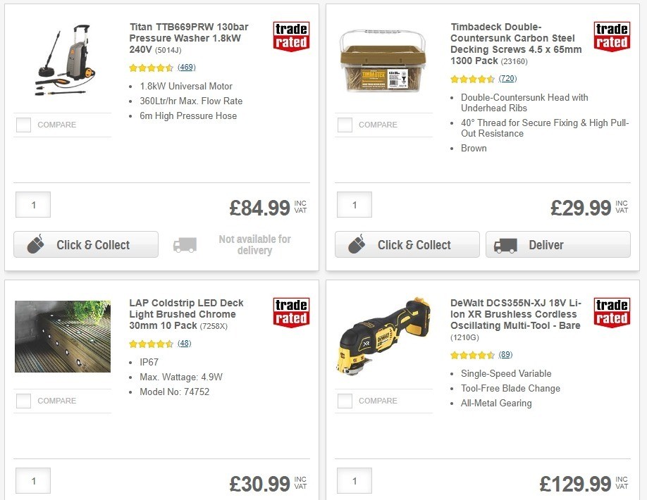 Screwfix Offers from 3 June