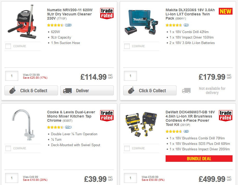 Screwfix Offers from 25 June