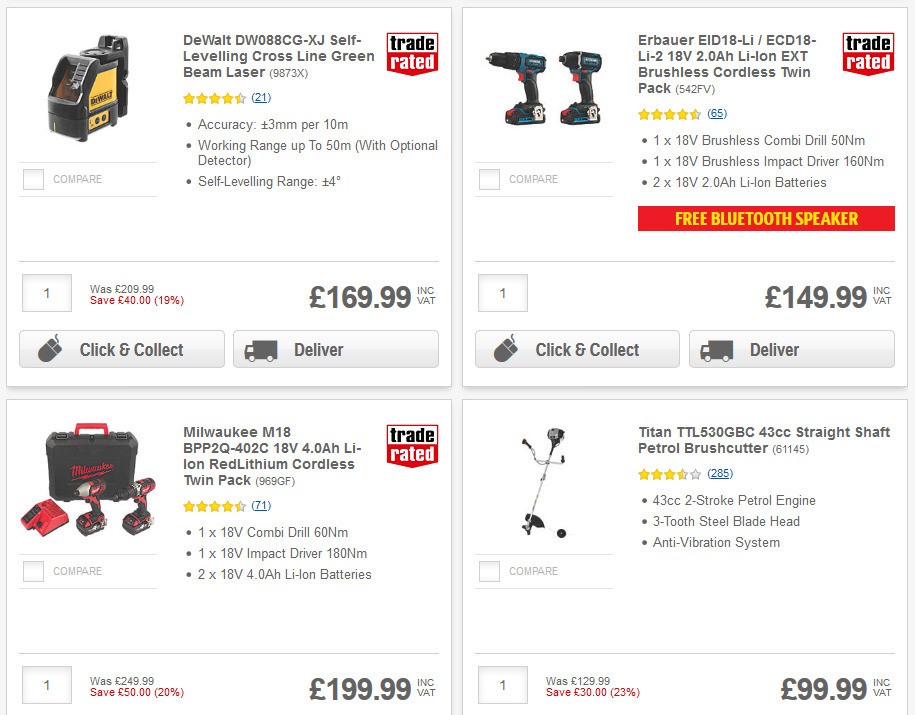 Screwfix Offers from 9 July