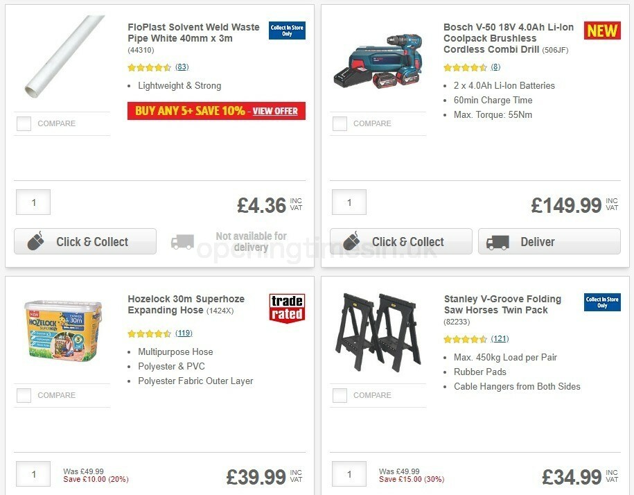 Screwfix Offers from 29 July