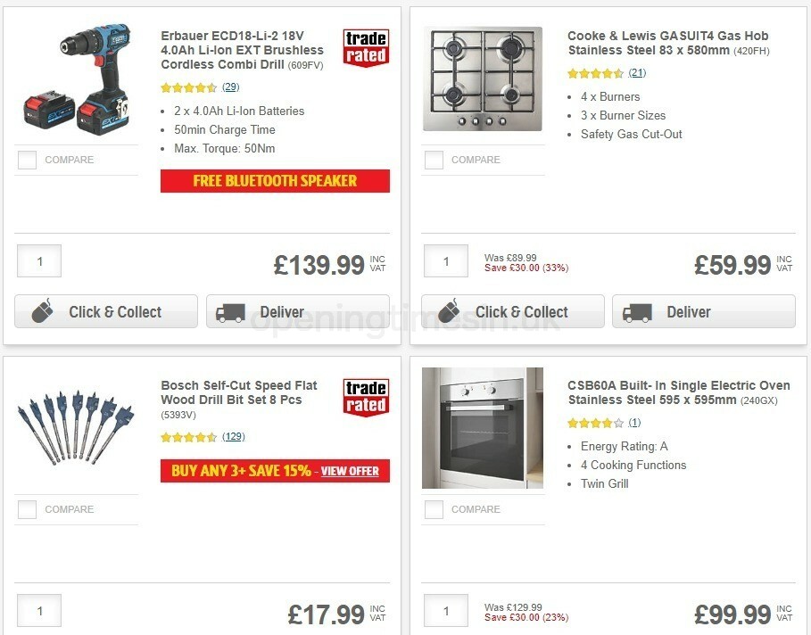 Screwfix Offers from 29 July
