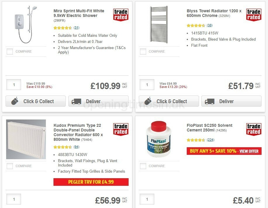 Screwfix Offers from 29 July