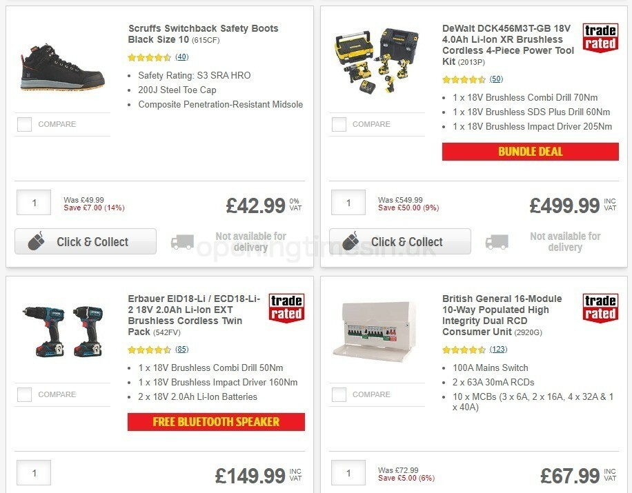 Screwfix Offers from 29 July