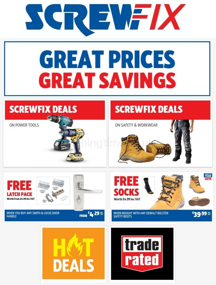 Screwfix Offers from 5 September